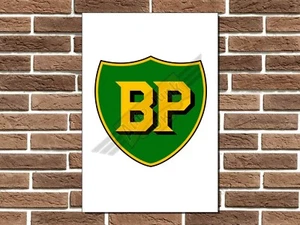 BP Blechschild Garage Schild Wandtafel Vintage Retro Man Cave Bar Shop - Bild 1 von 4