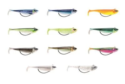 STORM Biscay Shad Gummifisch Jig-Köder Jigging 9-17cm 2 montierte Shads Jig - Bild 1 von 2