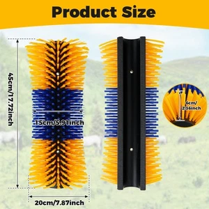 Cattle Horse Scratcher Cleaning Massage Brush Livestock Scratching Brush qiKCC - Picture 1 of 11
