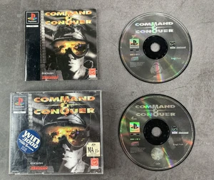 Command and Conquer PS1 PlayStation Big Box Game 2 Discs - Complete with Manual. - Picture 1 of 2