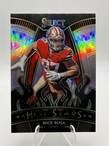 2020 Panini Select - Hot Stars - Silver Prizm #HS8 - Nick Bosa - Bild 1 von 2