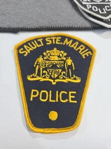 Fault Ste Marie Police  Canada Shoulder Patch Obsolete   - Picture 1 of 2