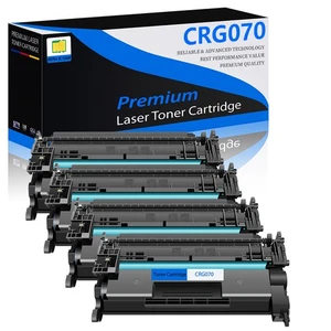 4Packs 070 070H Toner Cartridge CRG070 CRG-070 for Canon imageCLASS MF465dw - Picture 1 of 22