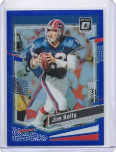 2023 Panini Donruss Optic - Jim Kelly #21 Bluie Prizm /199 - Foto 1 di 2