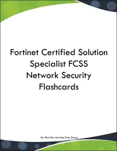 Fortinet Certified Solution Specialist FCSS Network Security Flashcards - Afbeelding 1 van 1