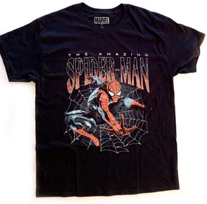 Marvel The Amazing Spider-man Unisex Grande Multicolor Manga Corta Camiseta Nueva - Imagen 1 de 3