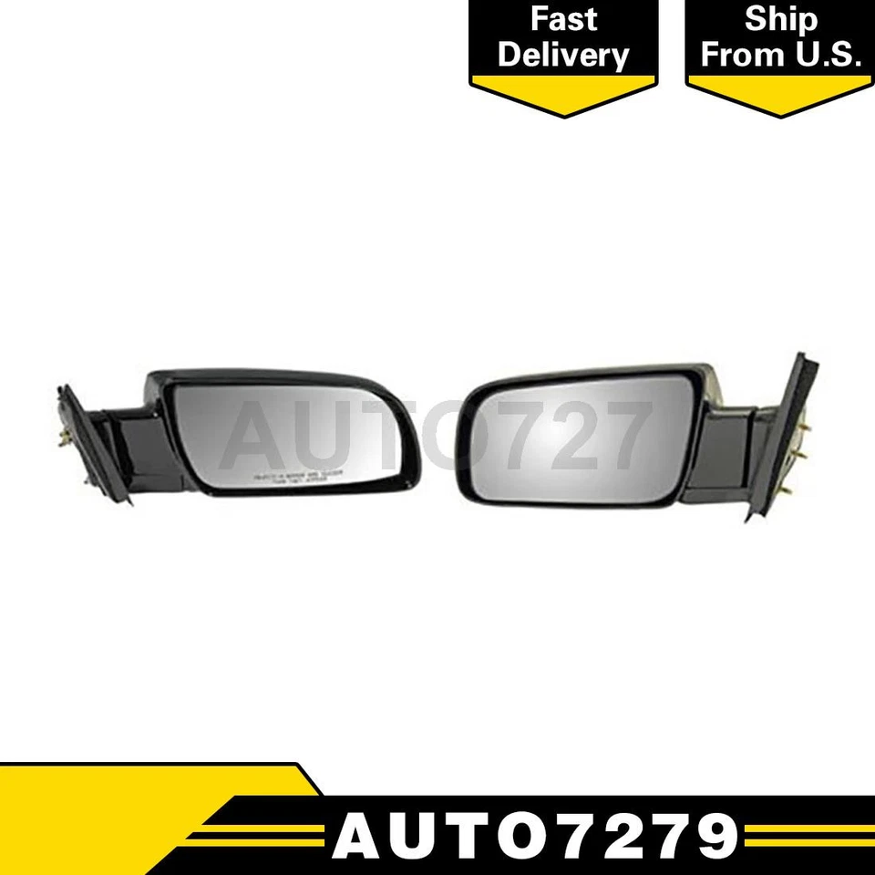 Dorman Left Right 2PCS Door Mirror For 1997 GMC C3500HD For 2000 GMC Yukon - Image 1 of 4