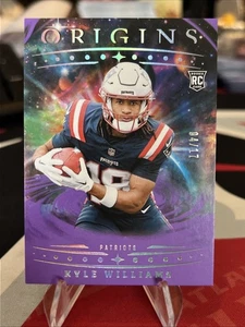 2025 Panini Origins #122 Kyle Williams FOTL Purple #/17 Patriots Rookie - Picture 1 of 3