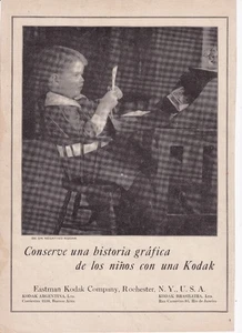 Eastman Kodak Company Rochester NY 1923 Ad- conserve history - Picture 1 of 1