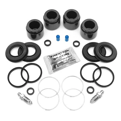 For Subaru Impreza WRX 2x Rear Brake Caliper Repair Kits & Alloy Pistons - Image 1 of 4