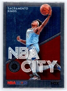 De'Aaron Fox 2019-20 Hoops Premium Stock NBA City #29 - Picture 1 of 2