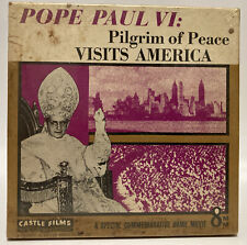 Pope Paul VI Pilgrim Of Peace Visits America Super 8mm Factory Sealed NEVER OPEN