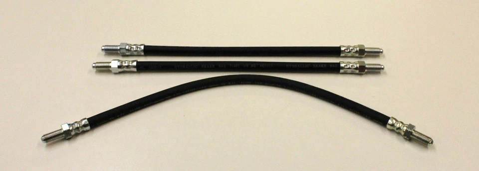 HUMBER HAWK SERIE III NOVIEMBRE 1963-1966 JUEGO DE MANGUERAS DE FRENO DE GOMA Foto 1 de 1