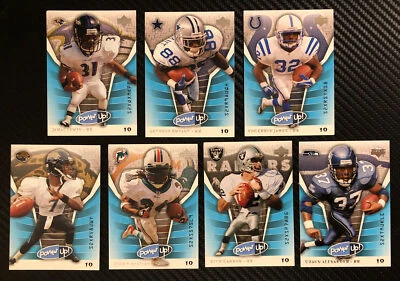 2004 Upper Deck Power Up Football Cards Lot You Pick - Image 1 of 2
