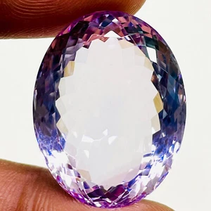 VVS 43.90 Cts Natural Bolivian Pink Amethyst Dazzling Untreated Loose Gemstone - Picture 1 of 21