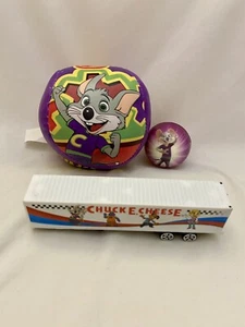Chuck E Cheese Toy Lot Balls & Super Hauler Trailer Helen Henny Mr. Munch Jasper - Picture 1 of 12