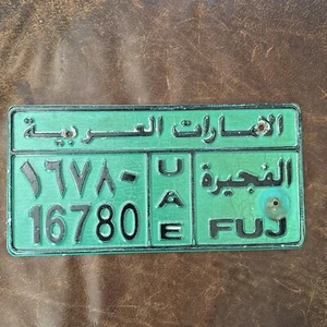 Fujairah TAXI License Plate UAE United Arab Emirates ๐ 16780 ๐ฆ๐ช Arab Tag - Picture 1 of 6