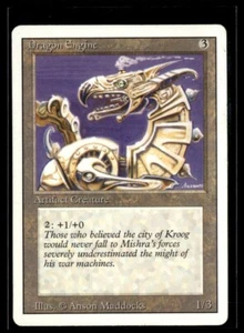 Magic The Gathering Dragon Engine Revised Edition Artifact Creature - Picture 1 of 2