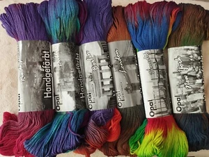 Opal Pulloverwolle Handgefärbt 6 Farben - Bild 1 von 8