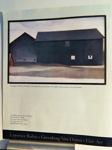 GEORGIA O'KEEFFE ART ART PIECE VTG ORIG 2001 ADVERTISEMENT - Picture 1 of 1