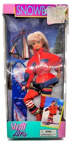 Simba Steffi Love Snowboard Doll 90s Vintage Barbie Size Red Suit NIB FREE SHIP - Picture 1 of 6
