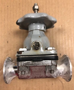 ITT DN25 1" Cast Iron Top Handwheel 903 Manual Hygenic Diaphragm Valve - Picture 1 of 5