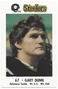 1982 Pittsburgh Steelers Police Gary Dunn RC #67 Kiwanis Club Coca-Cola - Bild 1 von 2