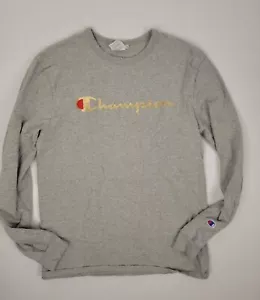Suéter Champion para Hombre Talla L Firma Logotipo Hechizado Suéter Herencia Gris - Imagen 1 de 6