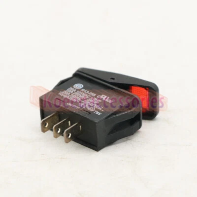 SCI R13-258 10V 250V 3feet ON-OFF Red Lighted Switch 1Pcs* - Image 1 of 4