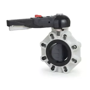 FIP PVC butterfly valve, gasket EPDM, d140 PN10 FKOVLM140E BRAND NEW - Picture 1 of 3