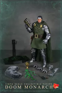 Modellino action figure S-HERO SH001 scala 1/6 Doctor Doom Monarch Solider bambola 12" - Foto 1 di 12
