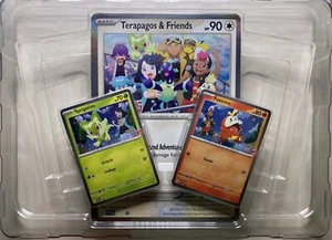 Pokémon Grand Adventure Horizons Promos Fuecoco & Sprigatito, Terapagos Jumbo NM - Picture 1 of 3