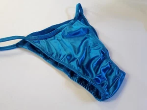Mens Wetllook  1/4bk Pouch s m l or xl USA 6 Pk Green Blue2,purple Orange Red - Picture 1 of 1