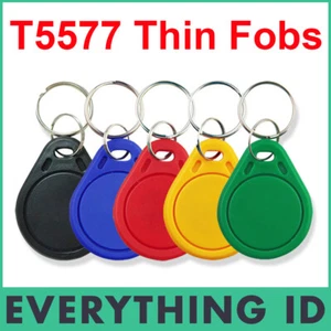 T5577 125KHz LOW FREQUENCY RFID ID KEY TAG FOB READ WRITE PROXIMITY T5567 T5557 - Picture 1 of 11