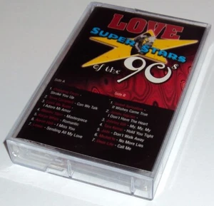 Love Superstars of the 90's by Various Artists Music Cassette Tape Simitar Dist. - Picture 1 of 5