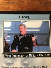 GLORY DELUXE EDITION BABYLON 5 CCG RARE CARD NEAR MINT NEVER PLAYED WITH