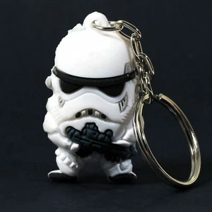 Star Wars SD Stormtrooper 1" KeyChain - Picture 1 of 3