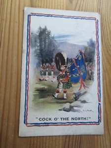 Comic Postcard - A A Nash "Cock o' the North" posed 1916 - Picture 1 of 2