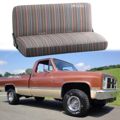 Manta de sillín multicolor cubierta de asiento de banco camioneta para GMC C/K 1500 2500 3500 Foto 1 de 4