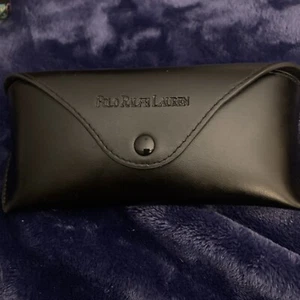 Vtg. Polo Ralph Lauren Semi Hard Case Snap Closure Eyeglasses - Picture 1 of 3