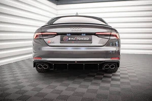 Heckdiffusor für Audi S5 F5 Coupe / Sportback Hochglanz Schwarz Maxton Design - Bild 1 von 10