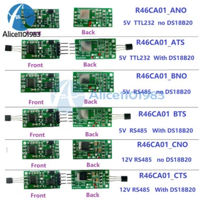DC5V 12V TTL232 RS485 MODBUS RTU Interface Module PLC DS18B20 Temperature Sensor - Image 1 of 4