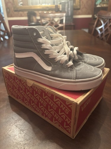 VANS Scarpe unisex Van’s Off The Wall alte grigie uomo 4 5 donna 6 0