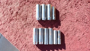 MATCO *EXCELLENT" 3/8" DRIVE SAE & METRIC DEEP SOCKET SET! - Picture 1 of 4