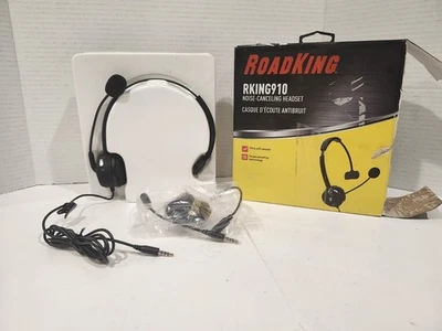 OPEN BOX Road King Headset RKING910 Noise Canceling 10 hr Talk Time - Image 1 of 4