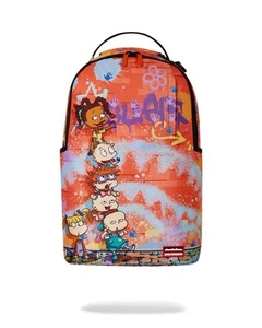 MOCHILA SPRAYGROUND RUGRATS SITUACIÓN PINTURA DLXR EDICIÓN LIMITADA CON ETIQUETAS - Imagen 1 de 9