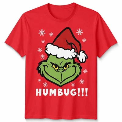 BANANA-TEES Grinch Christmas T-Shirt Funny Ugly Unisex Funny Holiday Tee #MC22