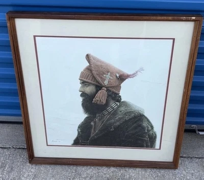 James Bama “At A Mountain Man Wedding” 1980 LE impresión #408/1500 firmado y enmarcado Foto 1 de 4