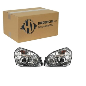 DIEDERICHS TUNING H1 SCHEINWERFER SATZ CHROM KLARGLAS passend für HYUNDAI TUCSON - Bild 1 von 3