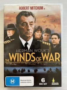 6 Disc DVD - THE WINDS OF WAR (1983) Region Free - Robert Mitchum - Picture 1 of 2